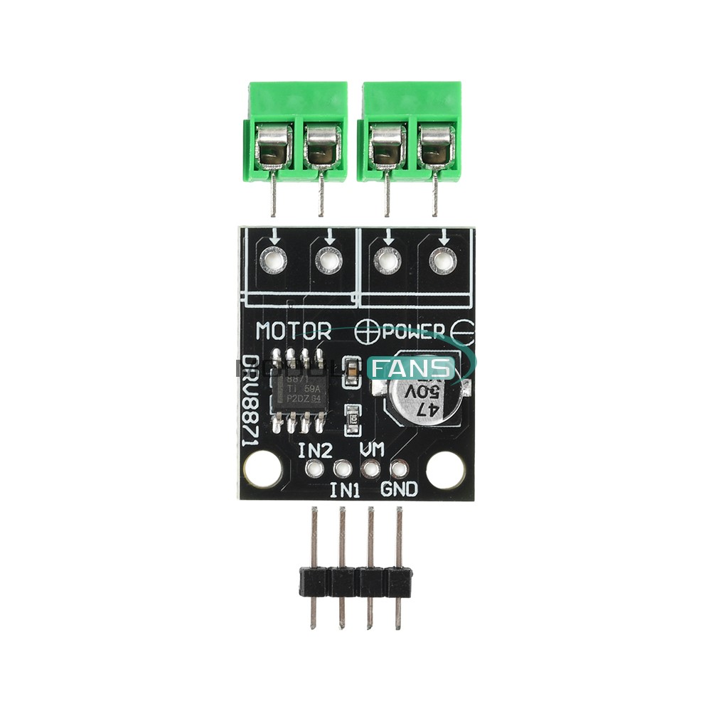 DC 6.5-45V 3.6A DRV8871 H-bridge Motor Driver Module 3.6A Brushed PWM Control