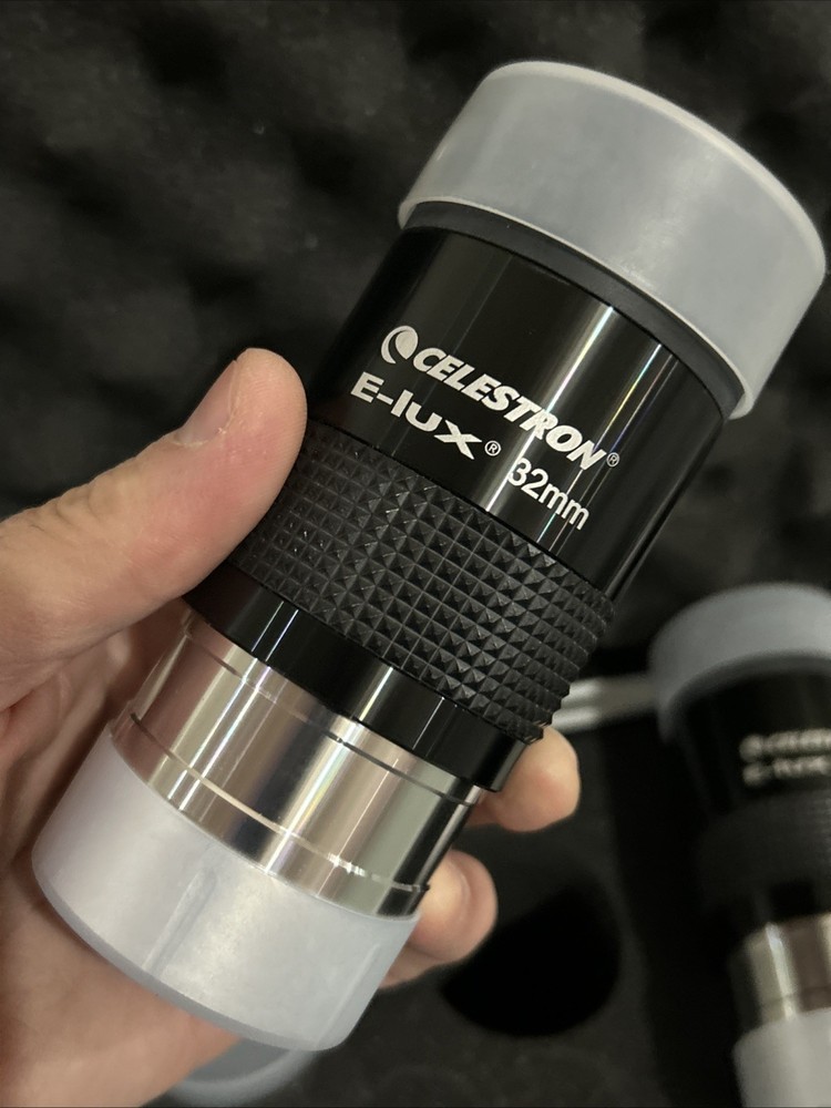 Celestron E-Lux Telescope 2” Lenses Kit with Hard Case . NEW !!!