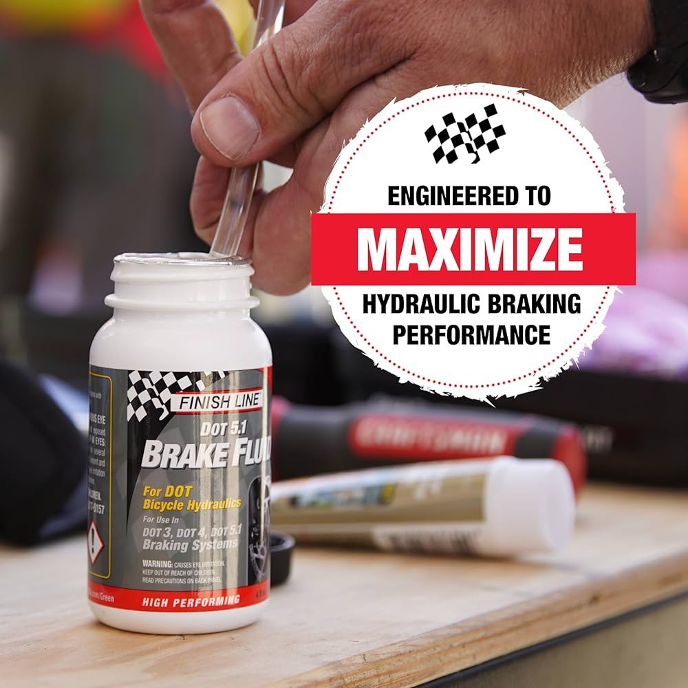 Finish Line Disc Brake Fluid Dot 5.1 - 4 fl oz