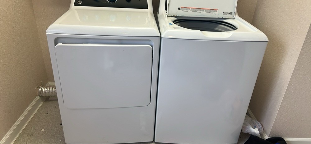 electric washer and dryer set used