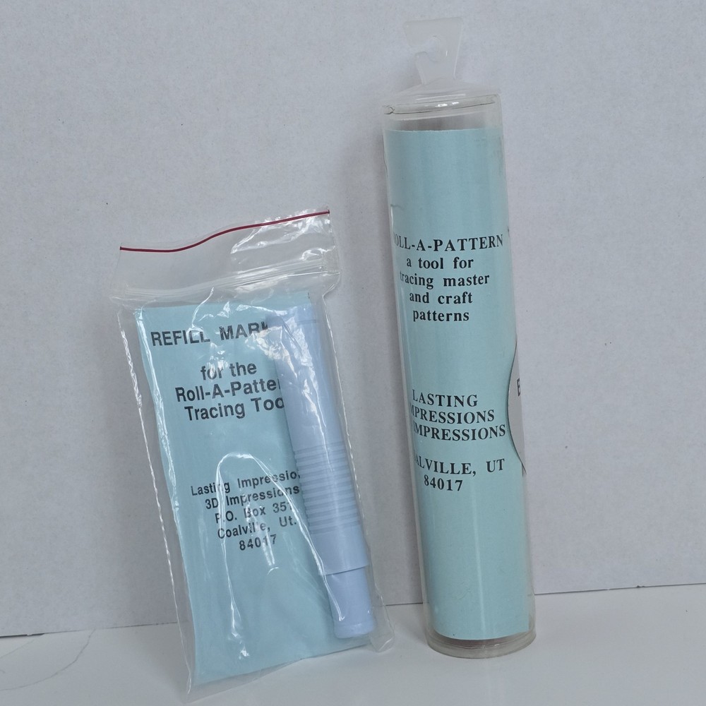 Roll A Pattern Tracing Tool & Refill Vintage Sewing Pattern Tracer