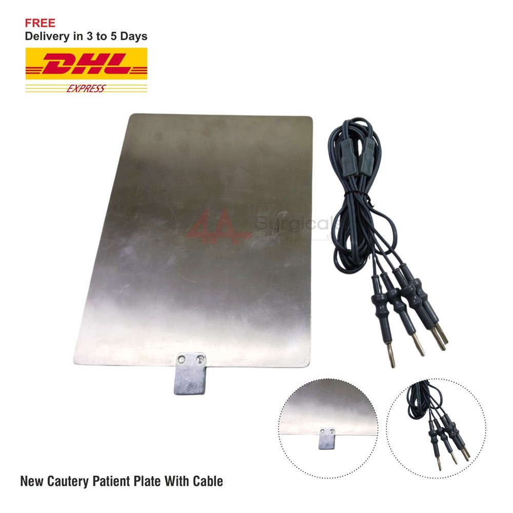 4A New Cautery Patient Plate with cable