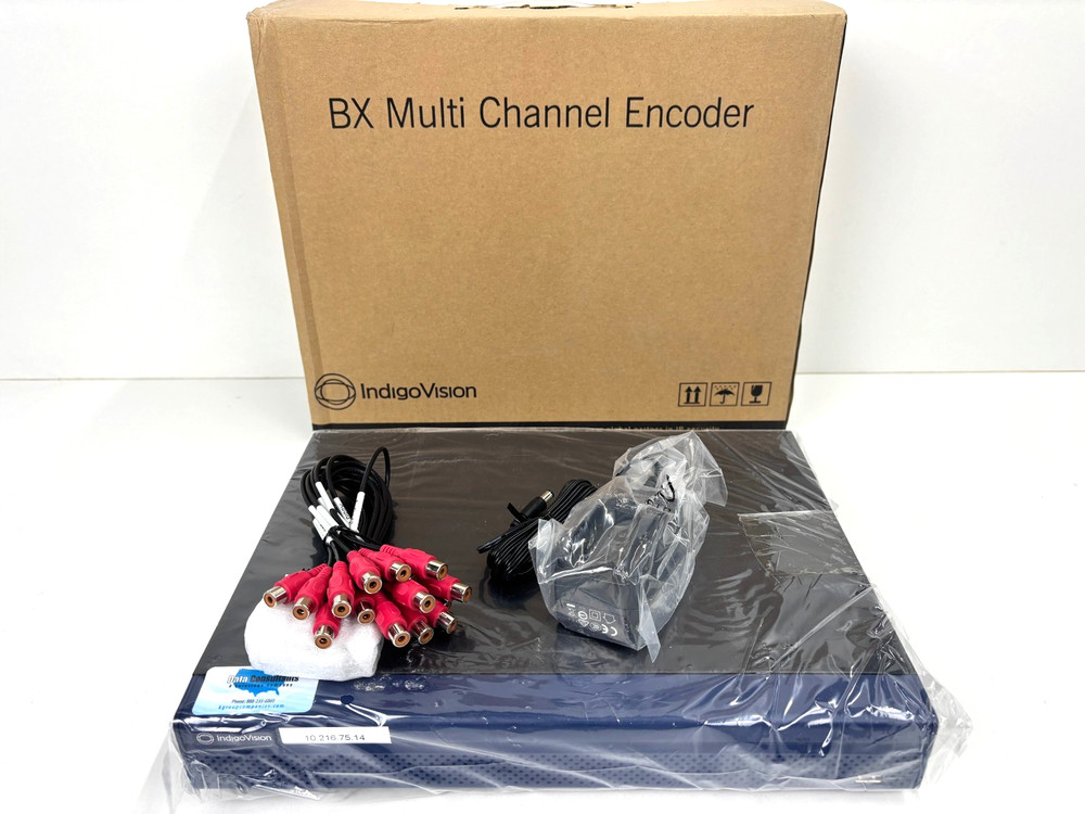 IndigoVision BX130-INT-16 Channel Analog - Digital Video/Audio Encoder w/Adapter
