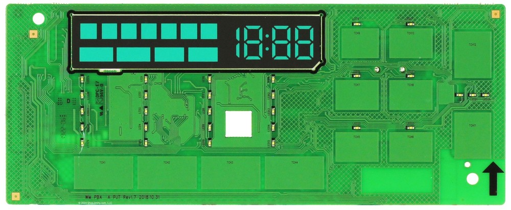 Samsung Washer DC92-02394D Display Board