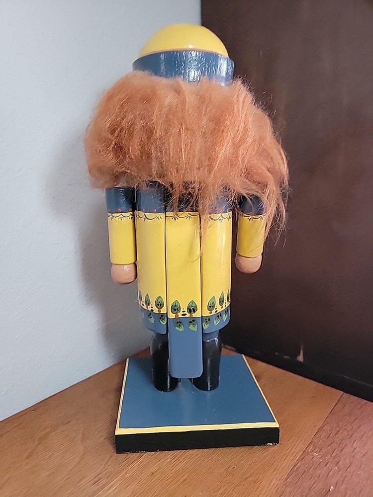 Large Handmade? Nutcracker 1980'S Very Unique
