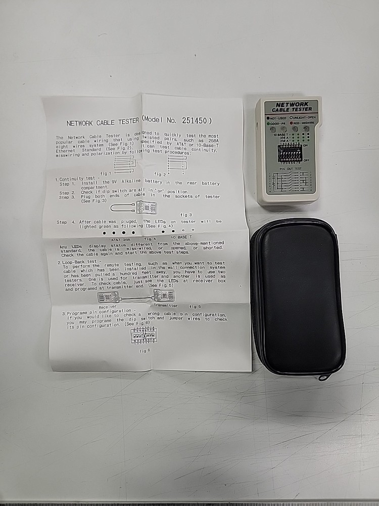Network Cable Tester 251450
