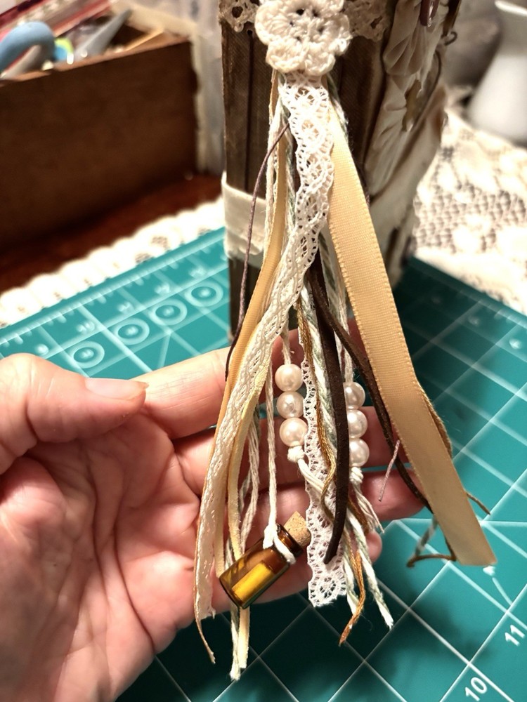 Handmade Junk Journal Victorian Grunge