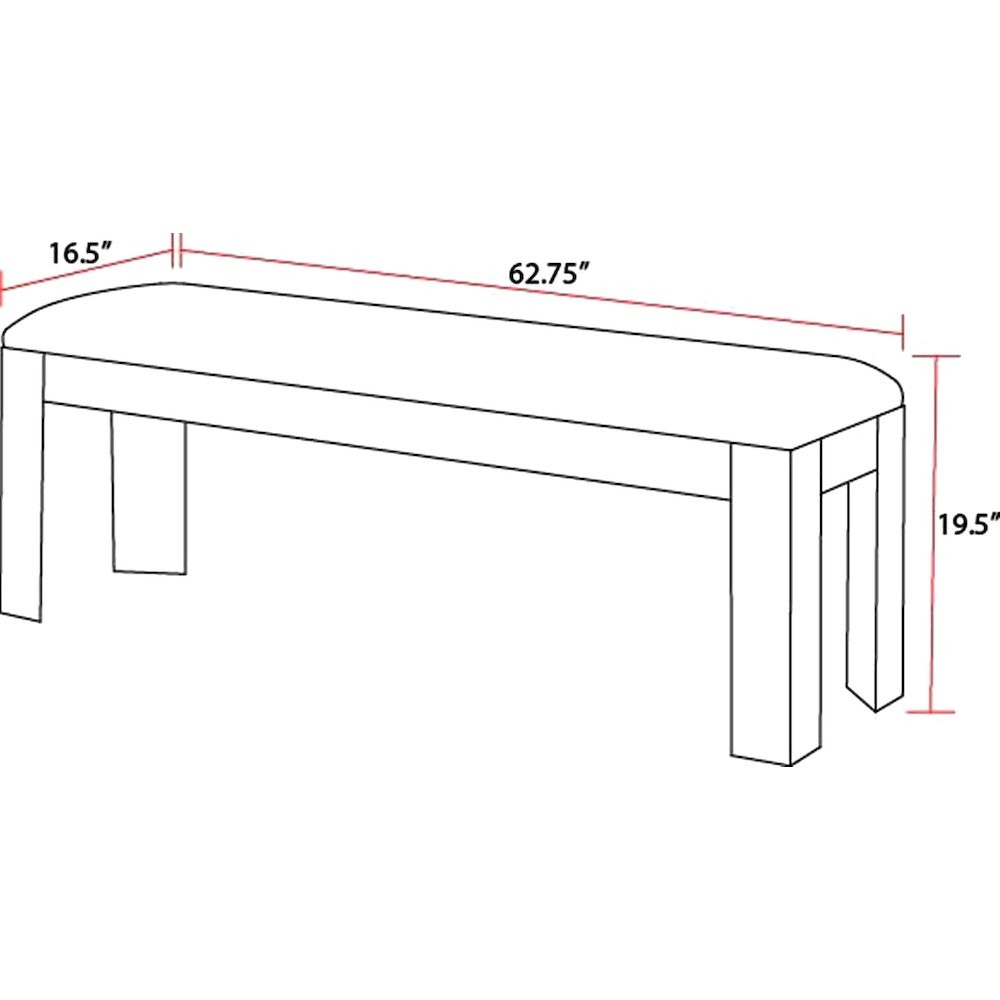 Cedar Fork - Dining Bench