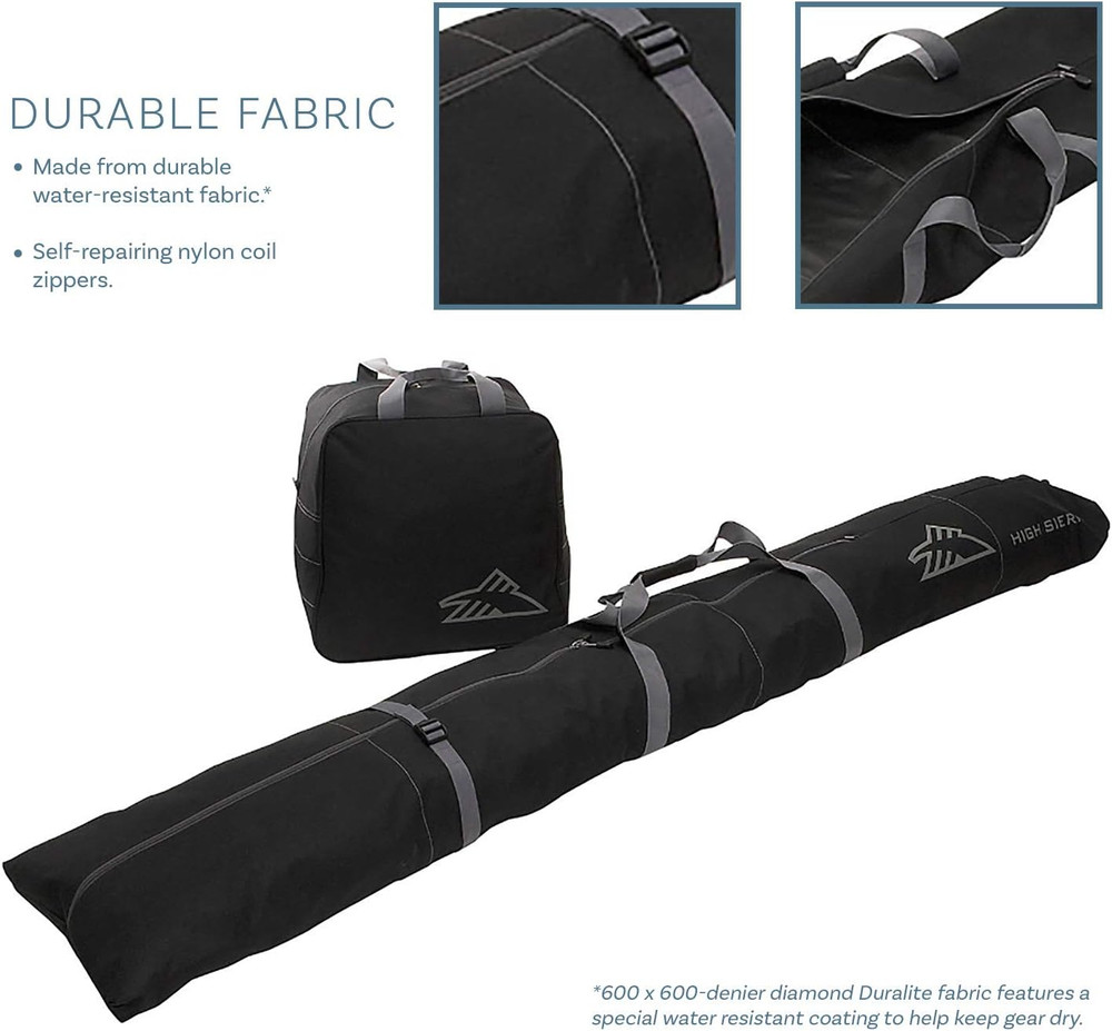 Ski Bag and Boot Bag Box Set -