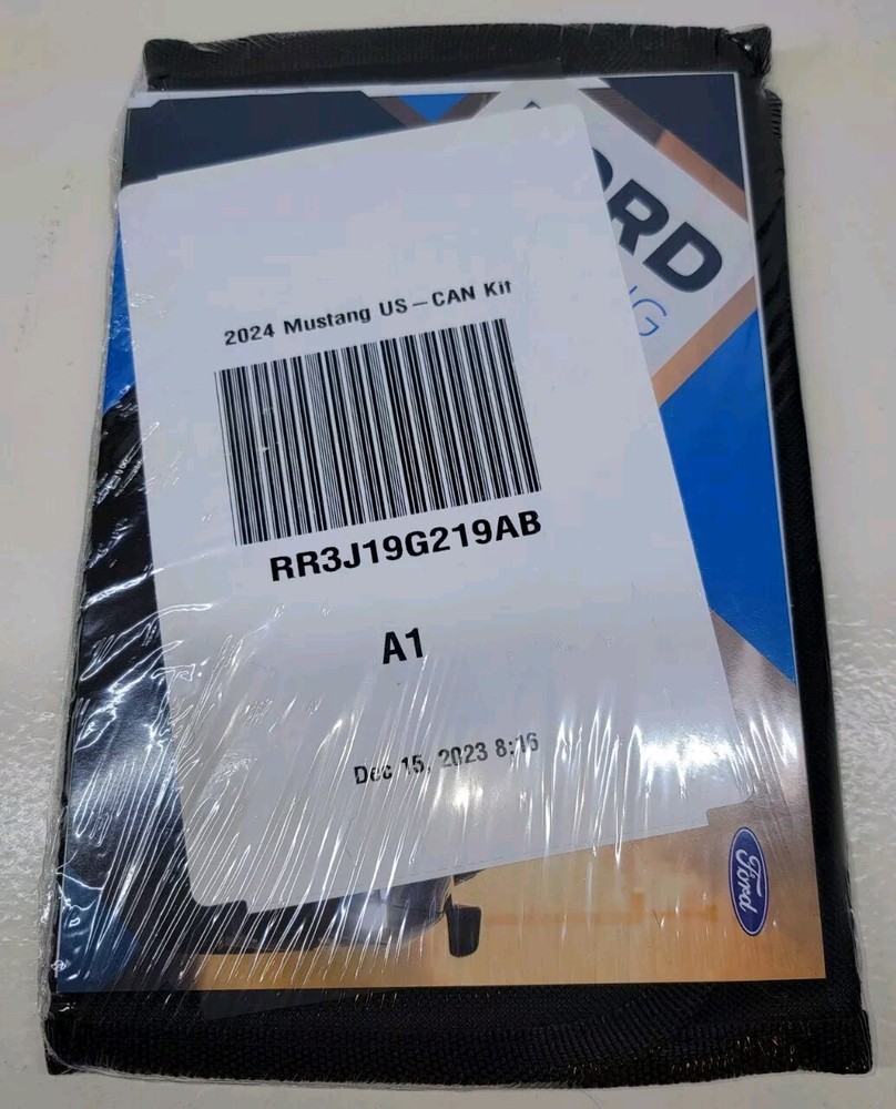 2024 FORD MUSTANG SUPPLEMENTAL OWNER GUIDE & CASE INCLUDE (SEALLED)