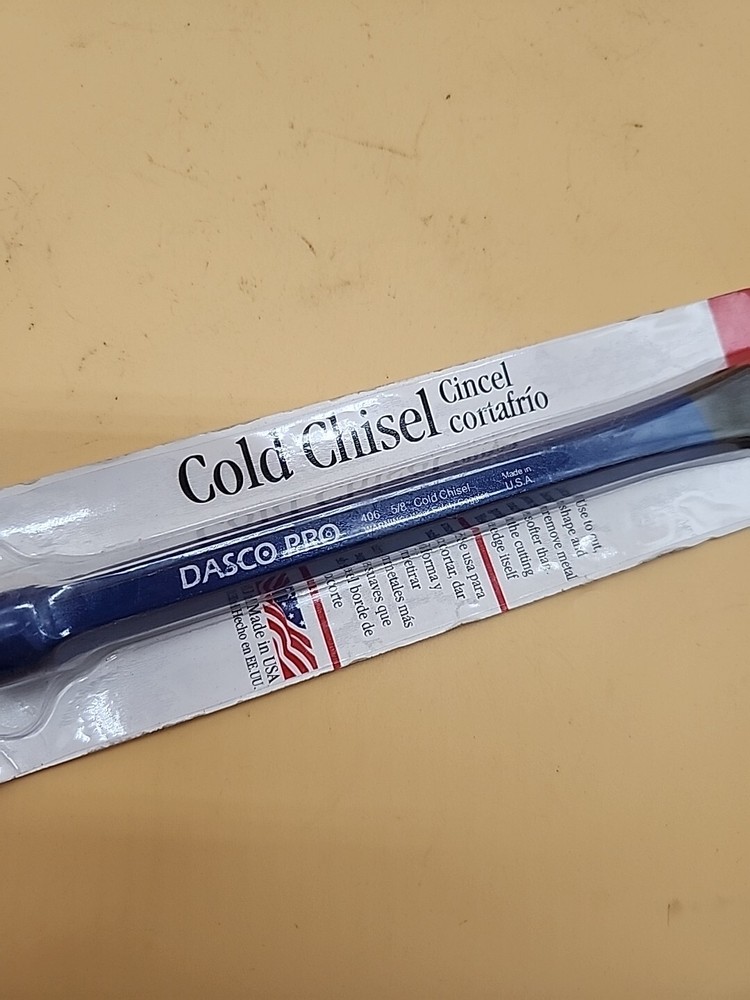 DASCO PRO 406 Cold Chisel,5/8 In 16mm Corte