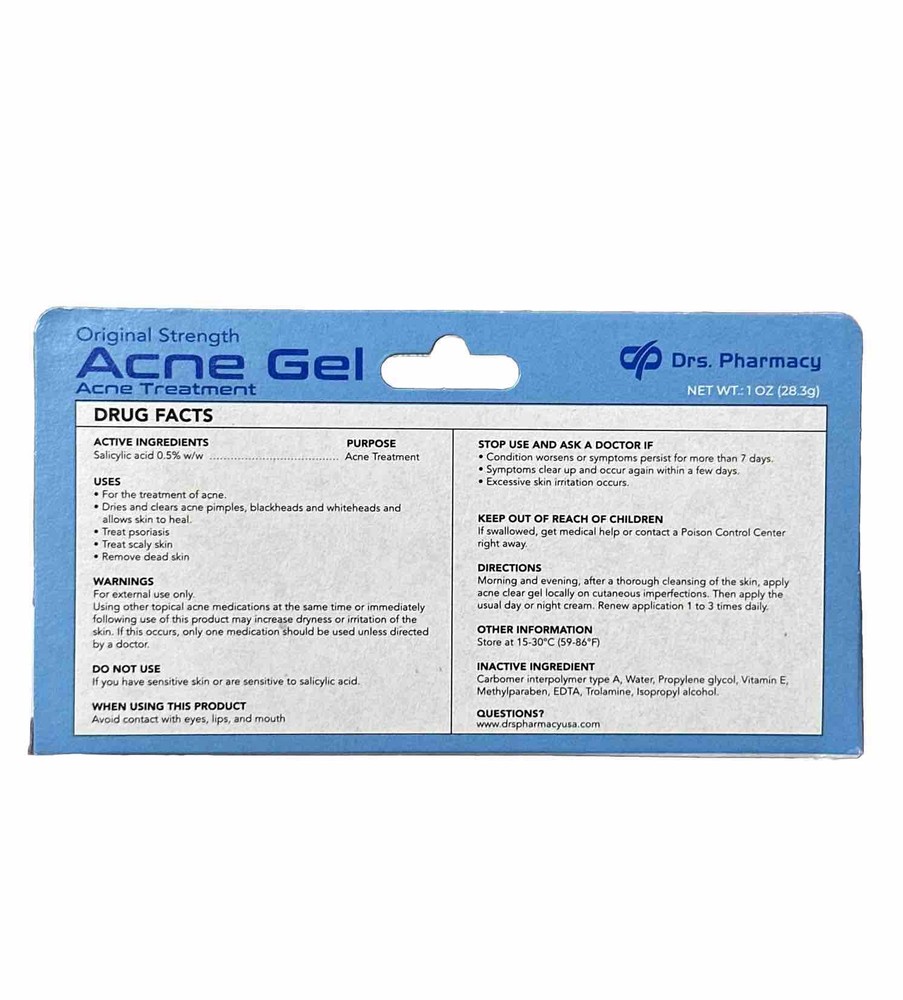 Original Strength Acne Treatment Gel 1-Oz