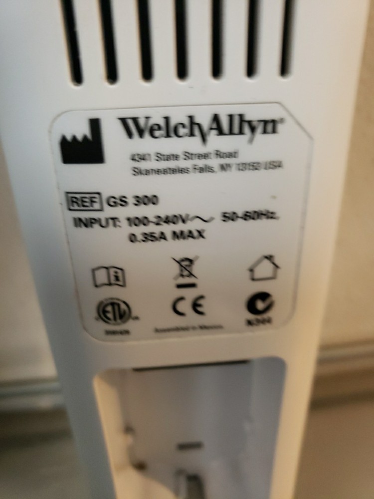 Welch Allyn GS300 Tested