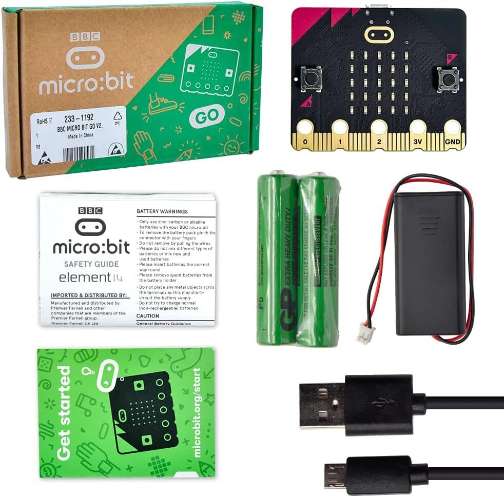 Micro:bit MEFV22G GO BBC micro:bit V2 GO Starter Kit