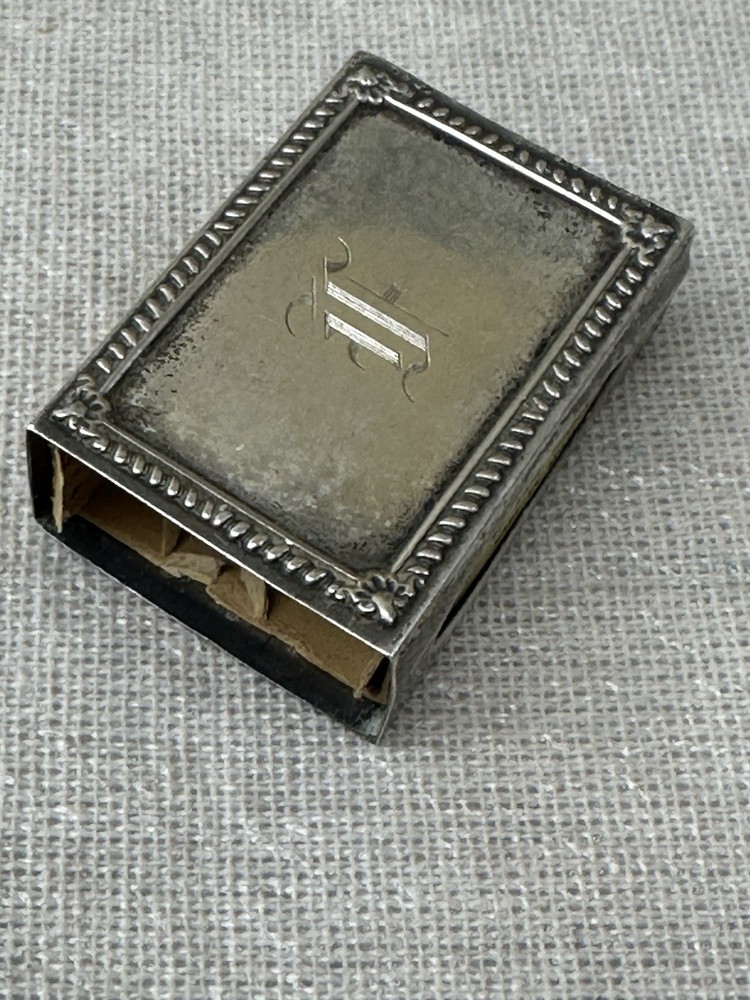 Silver Matchbox Sleeve Case By Birks