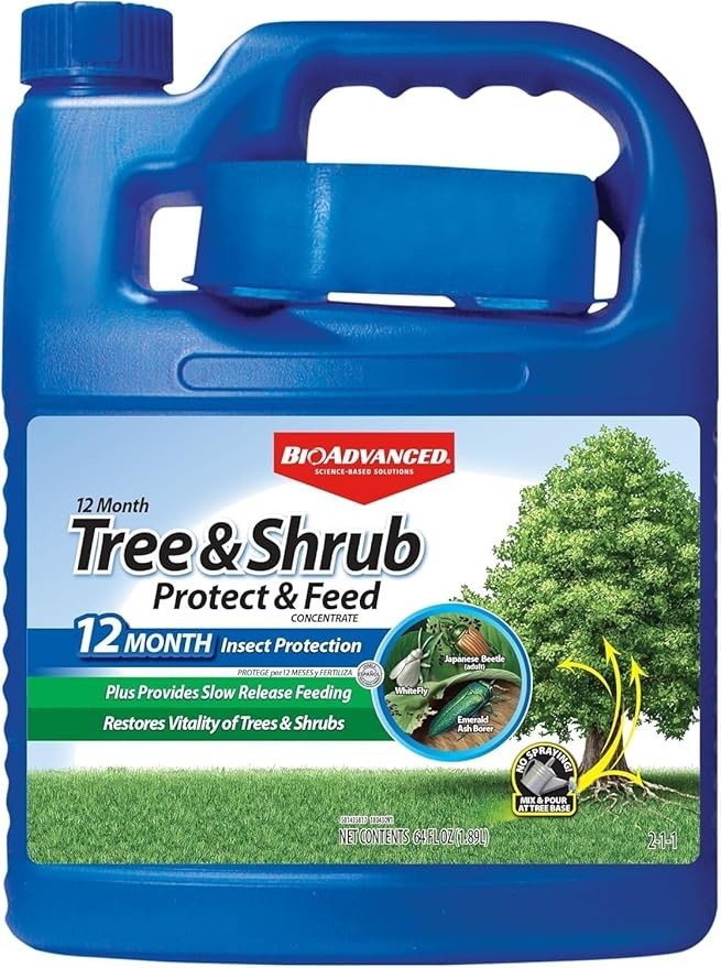 BioAdvanced Tree and Shrub, Concentrate_ protect and feed 64 oz