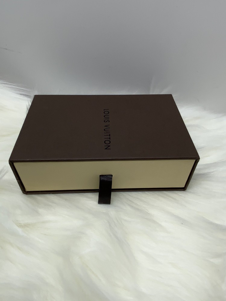 Louis Vuitton Brown Box 6.5” x 3.5” Already AUTHENTICATED !!