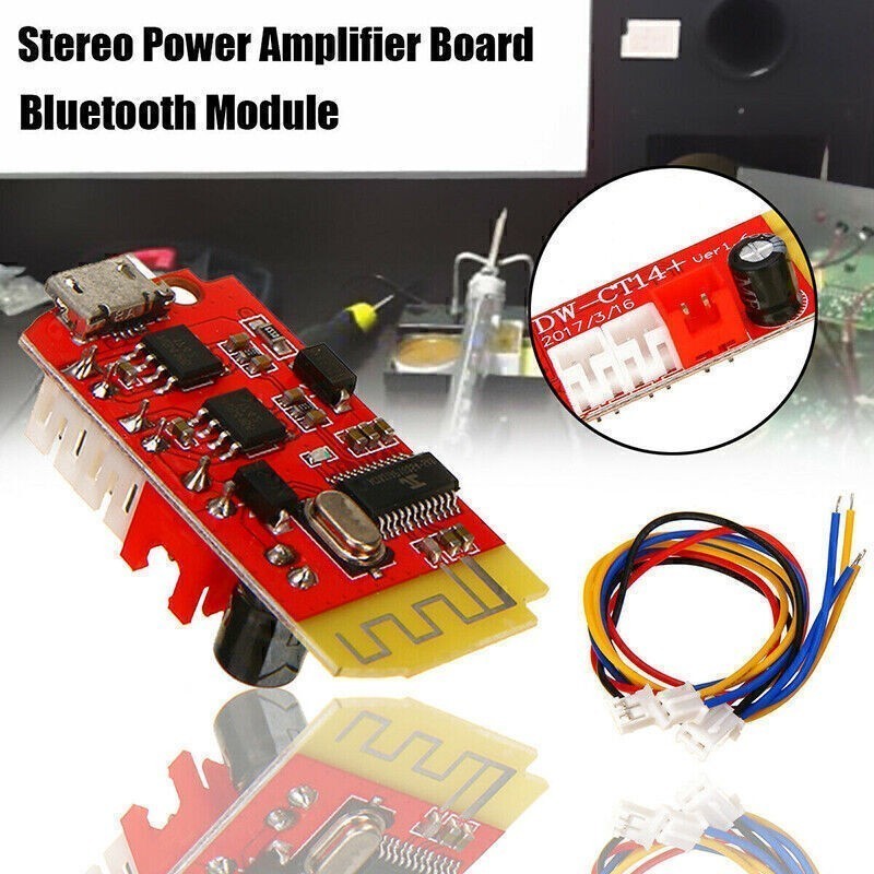 CT14 Micro 4.2 Stereo Power Amplifier bluetooth Board Module for Idle Sound Box