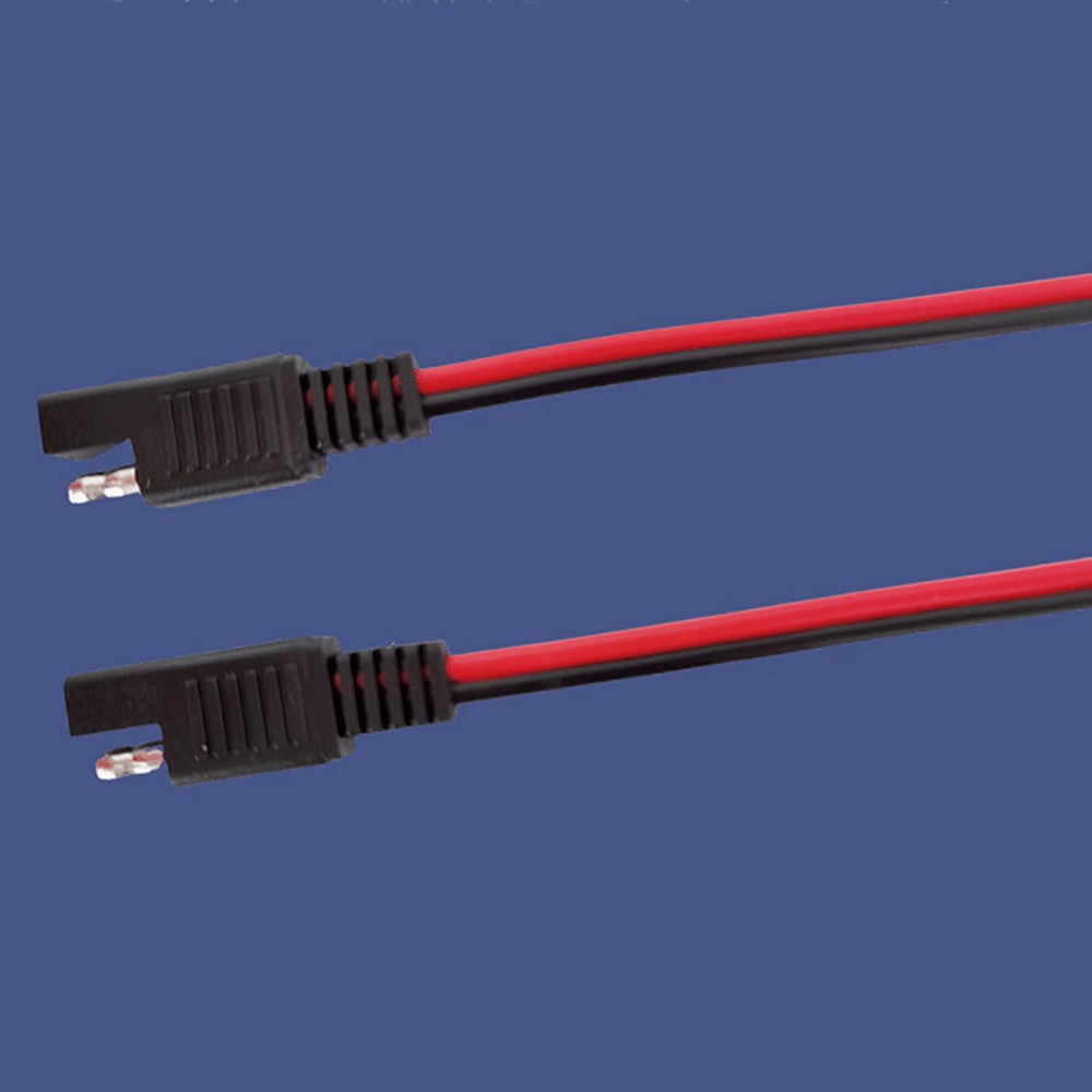 Dual Head Power Extension Cable Solar Battery Wire Charging Cable Connector