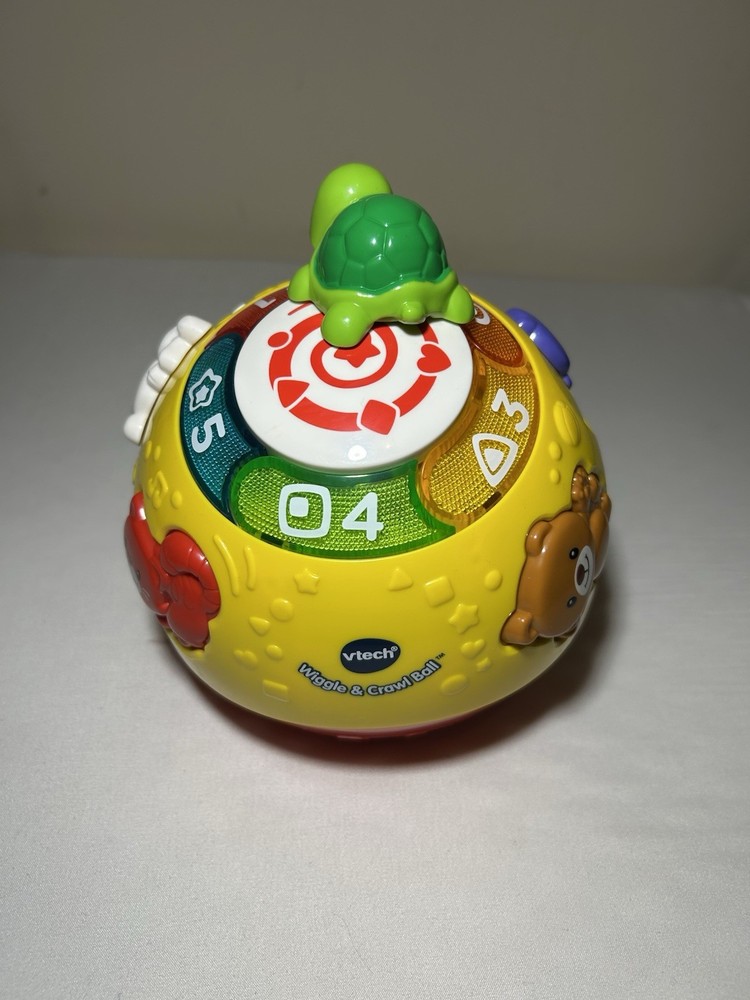 VTech Wiggle Crawl Ball Baby Self-Rolling Educational Developmental Interactive