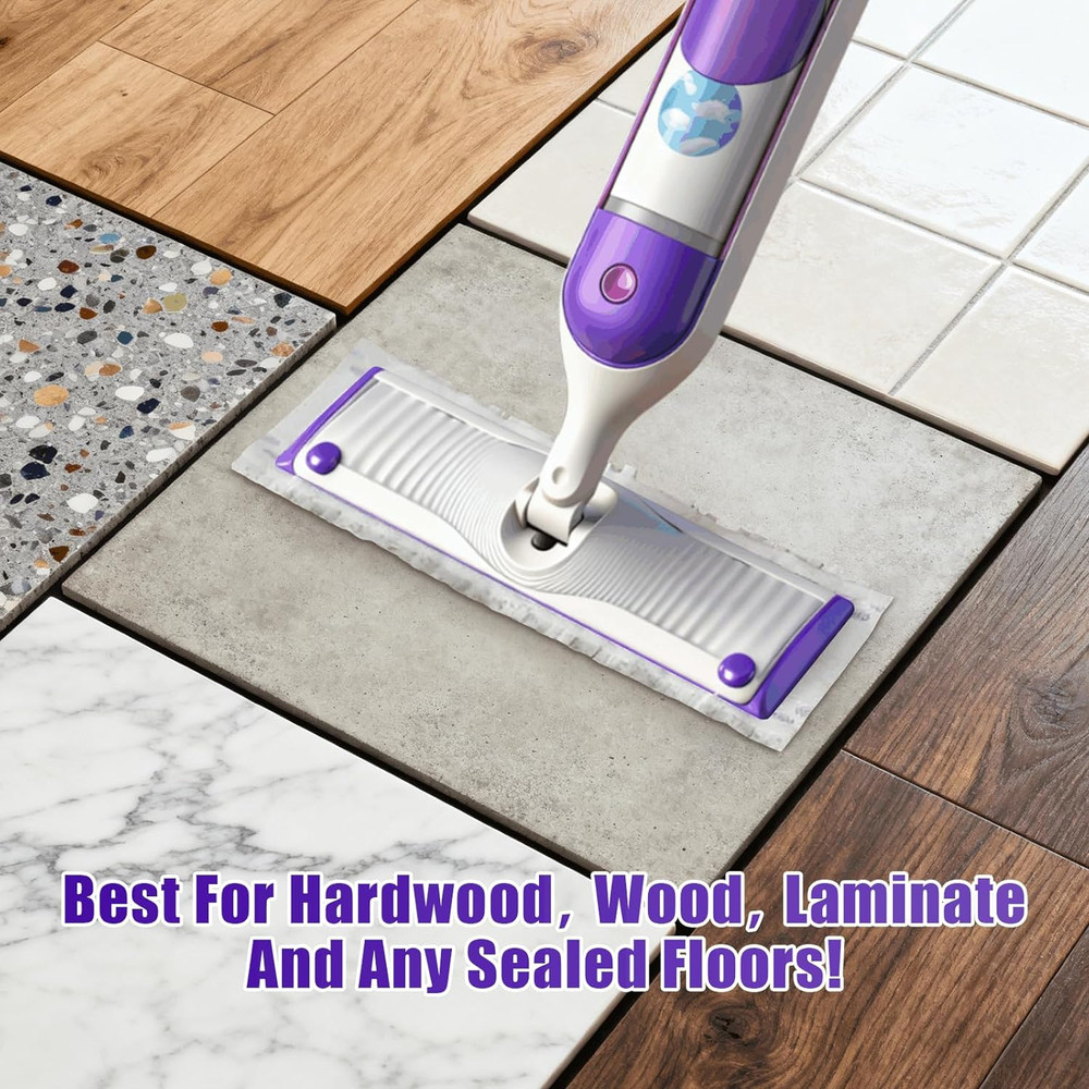 10 Pack Disposable Mopping Pads Refills for PowerMop Multi-Surface