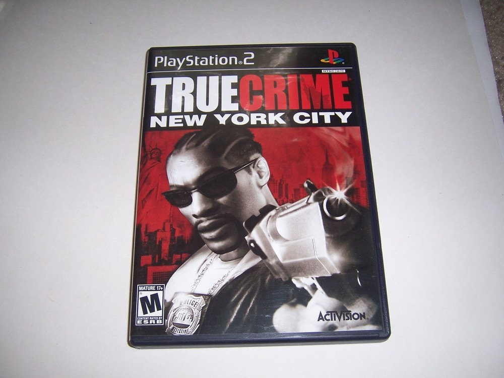 True Crime PlayStation 2  Authentic Case Only PS2