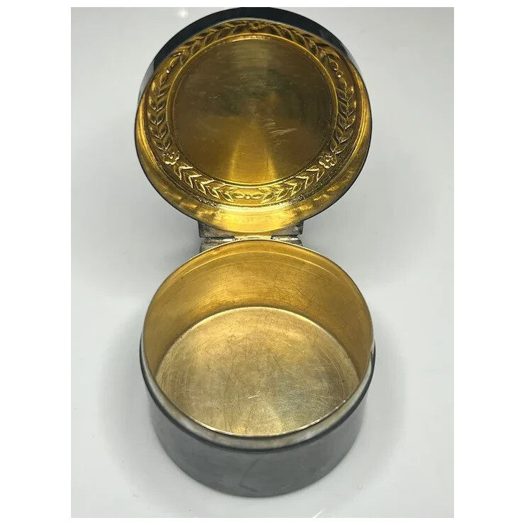 Vintage Sterling Silver Keepsake Box with Engraving