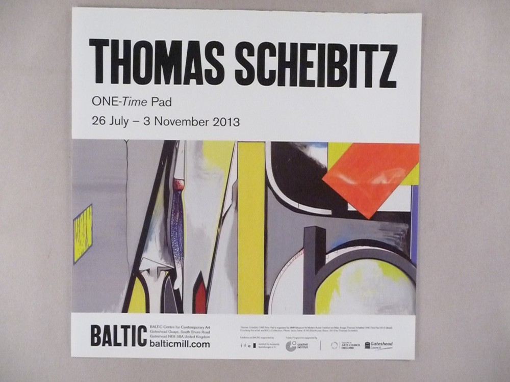 Thomas Scheibitz MAGAZINE AD - 2013