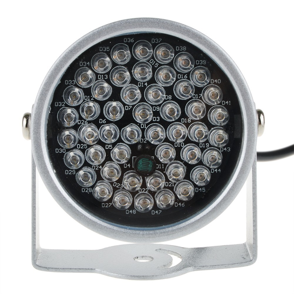 2 Pcs 48LED Illuminator IR Infrared Night Vision Light for Security CCTV Camera