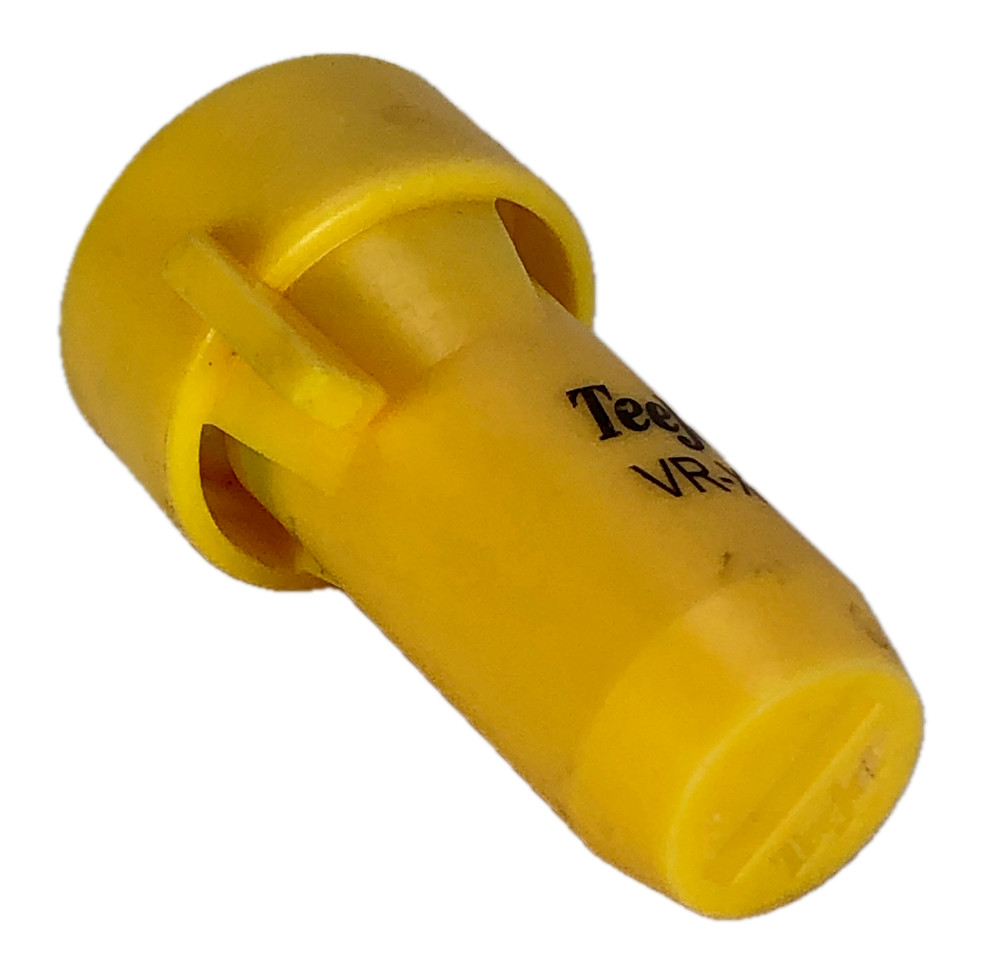 TeeJet VR-X0.5 Variable Rate Fertilizer Application Nozzle Quick Cap Yellow 44PC