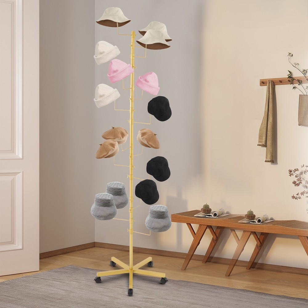 Freestanding Hat Rack Hat Display Rack Hat Display Stand for Home Store
