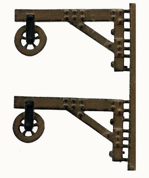 Building Loading HOIST 2 pack Great for Loading Docks, Comes Finished O/On30