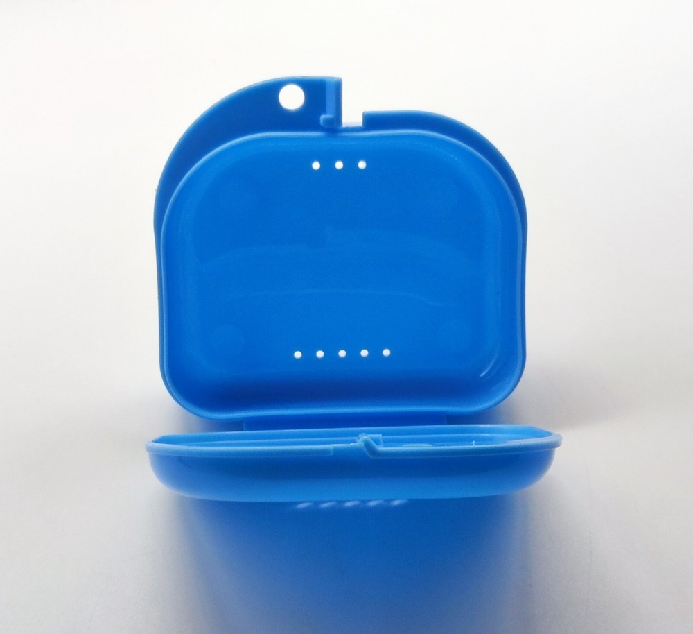 6 Pcs Dental Retainer Denture Box Case Orthodontic Storage Container Colors