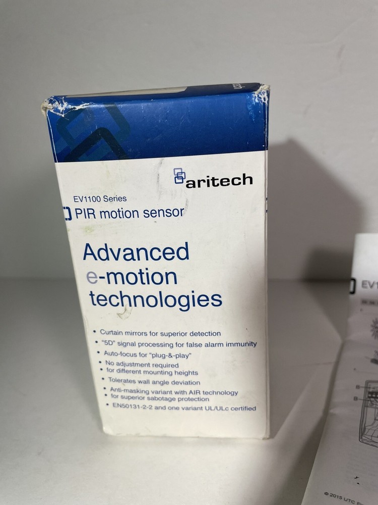 Interlogix Aritech PIR Motion Sensor EV1116 NOS NOB AS IS