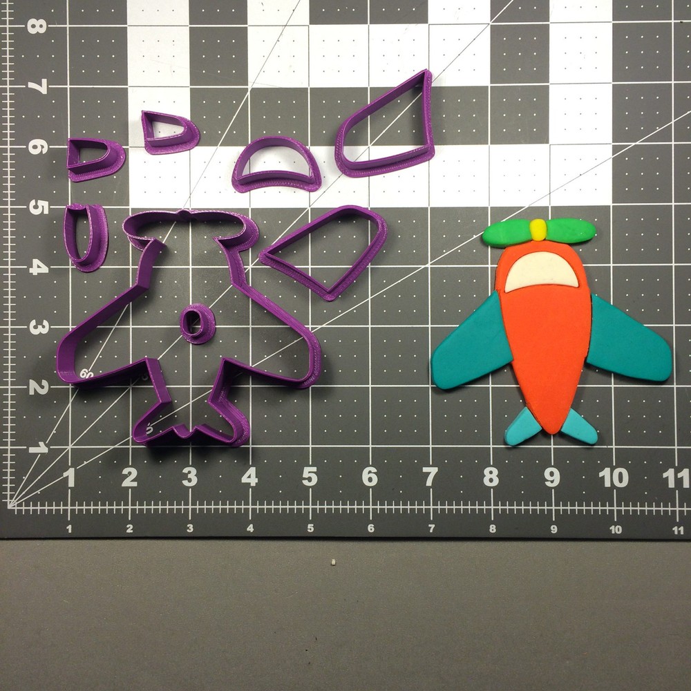 Airplane 106 Cookie Cutter Set