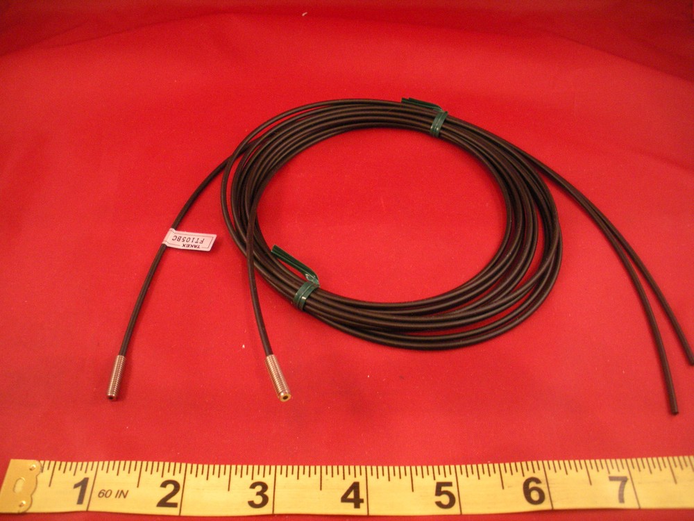 Takex FT105BC Sensor Through Beam Cable Pair Takenaka Threaded M4 Nib New