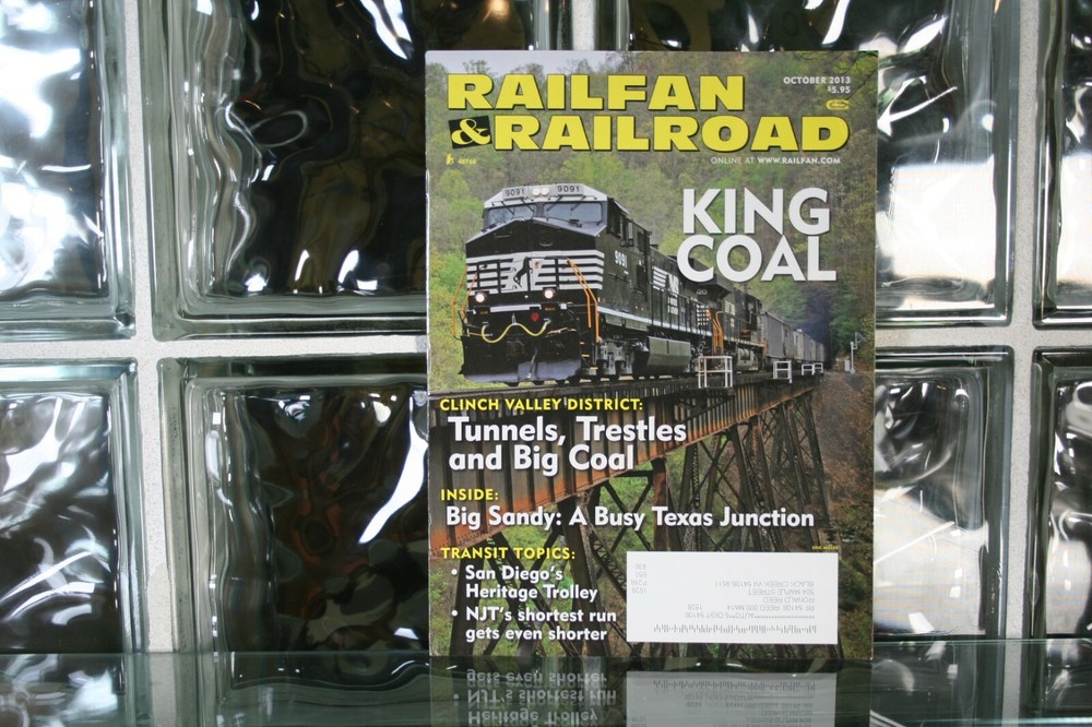 Railfan & Railroad Magazine October 2013