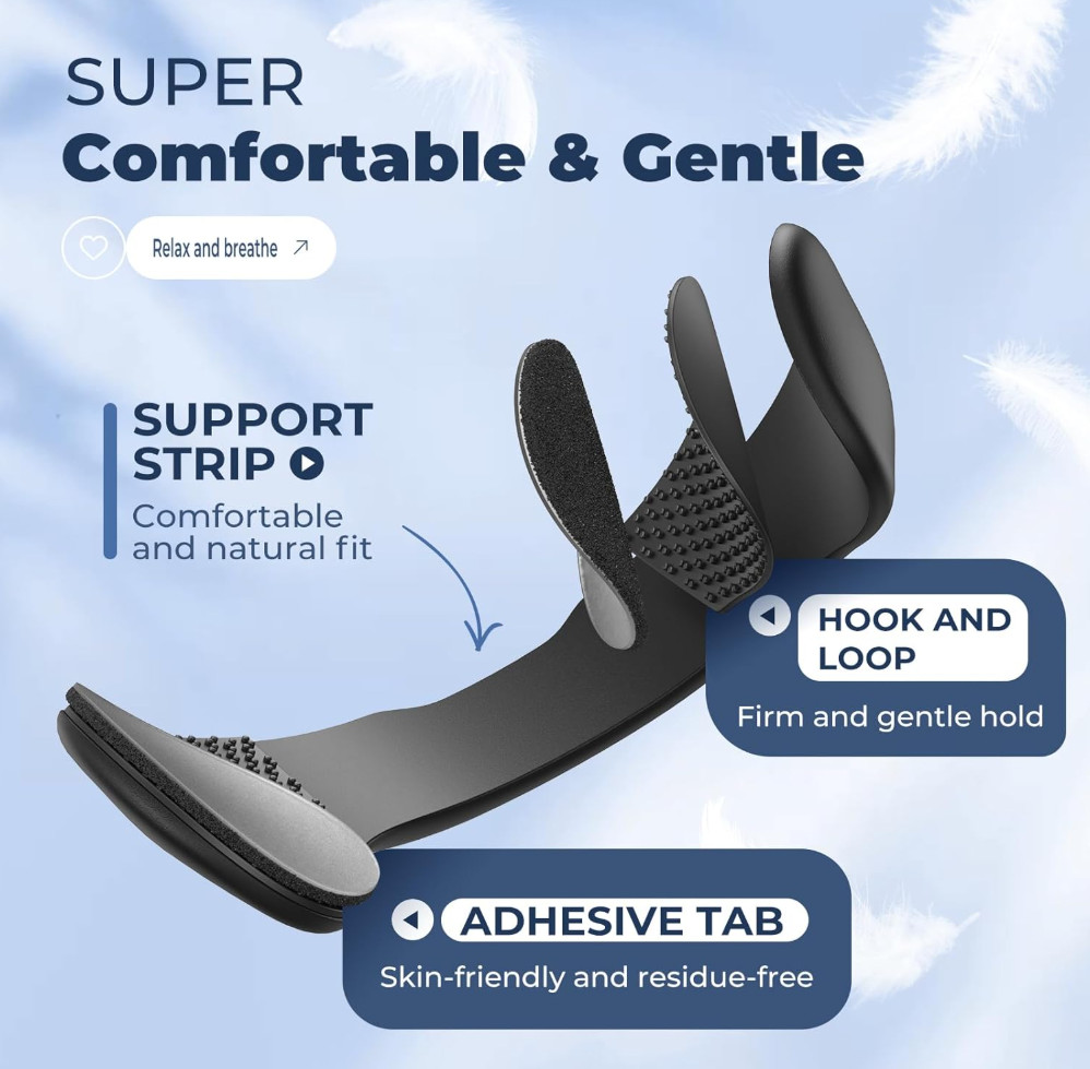 Nasal Strips for Snoring, Extra Strength Snoring Solution Nose Strip. 30 Count