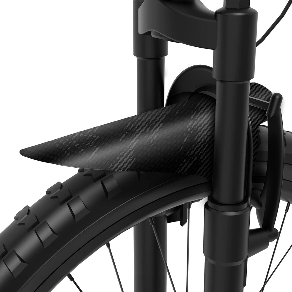 Lightweight Adjustable MTB Mud Guards for Complete Dirt Protection