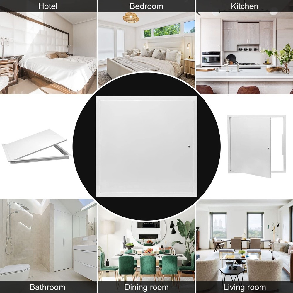 Thicken 1mm 12 x 12 Access Panel for Drywall,Attic Door, Ceiling Access Panel...