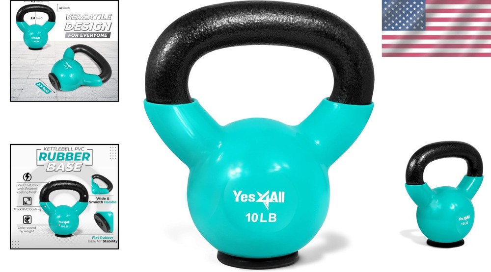 Functional Strength Training Kettlebell Set=