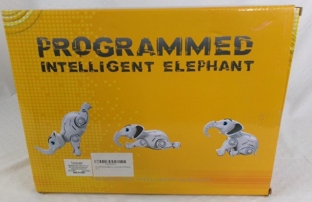 CODO PROGRAMMABLE & INTERACTIVE ELEPHANT 7 VOICE COMMANDS BY JUPITER CREATIONS