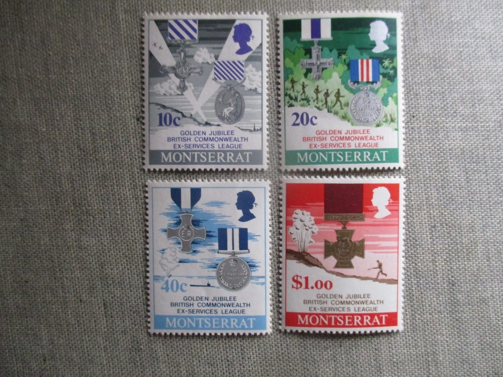 Montserrat,Scott# 260-263, MH