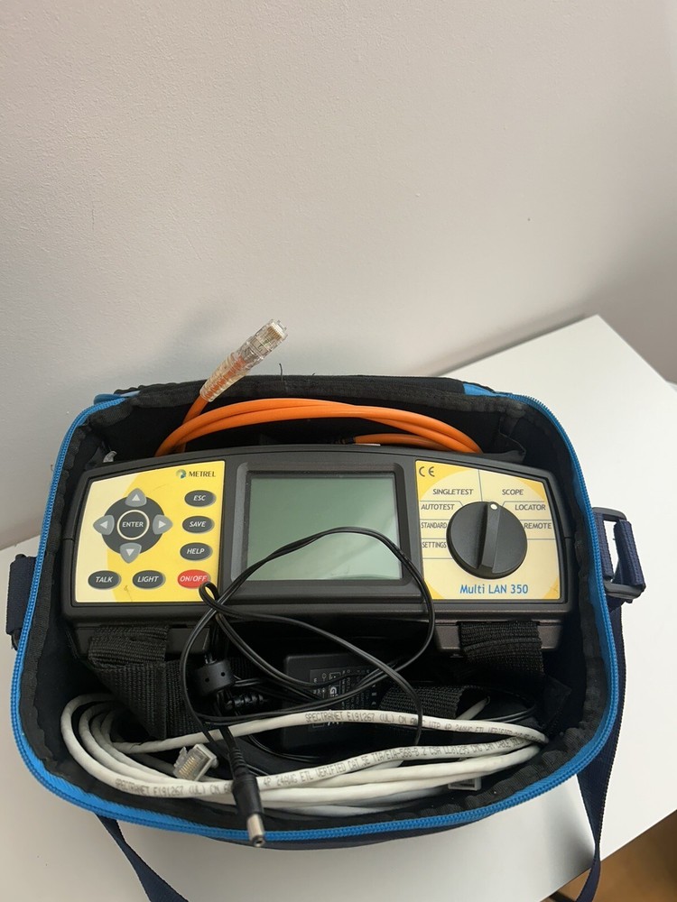 Metrel Multi Lan 350 For Lan Cabling Vertification Cable Tester