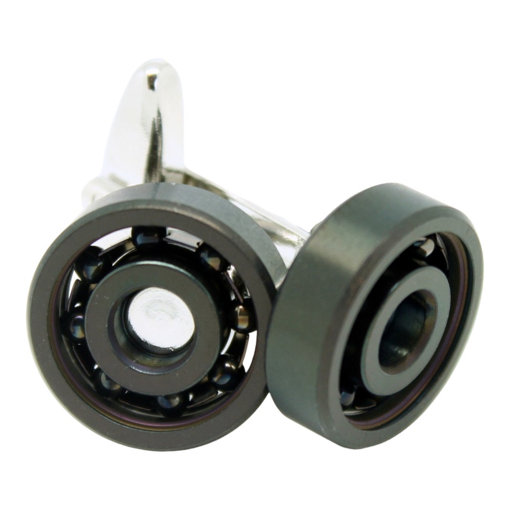 Grey Circular Cufflinks