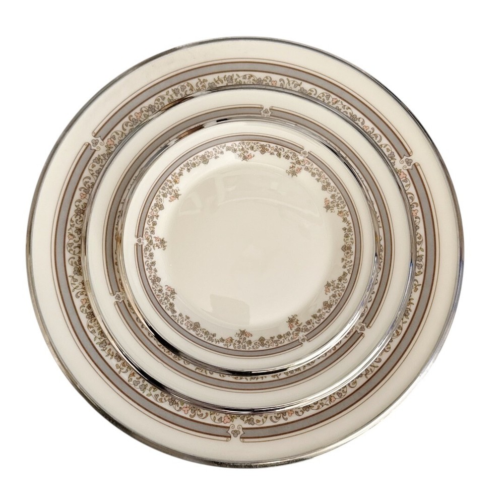 Vintage Lenox Lacepoint Porcelain Bone China Dinnerware