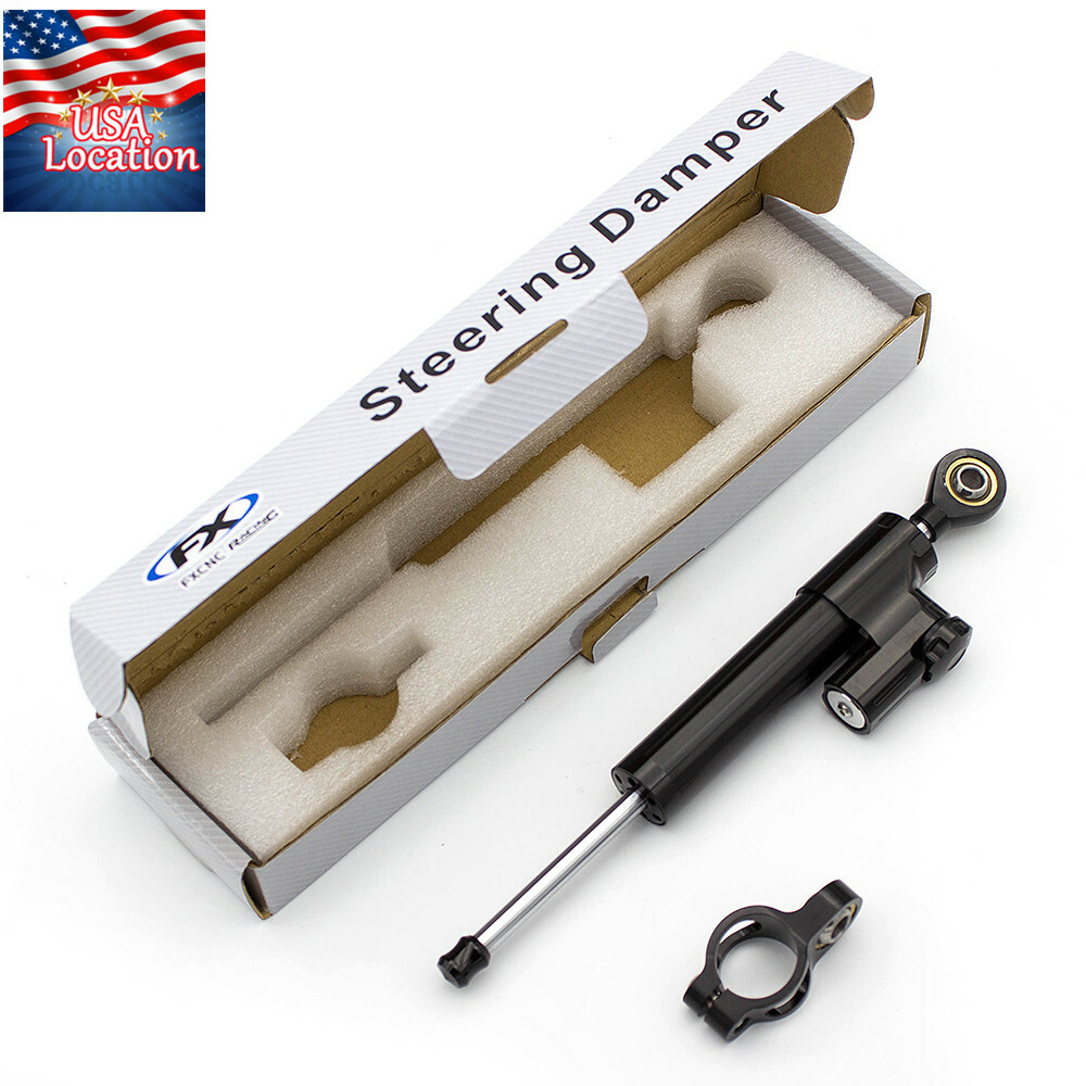 For Ducati Monster 696 Steering Damper Stabilizer Bracket Mount Kit Holder Shock