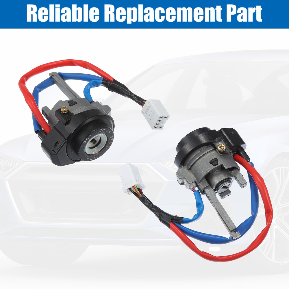 Pack (3) Ignition Switch Lock Cylinder with 2 Key Kit for Hyundai Sonata GLS