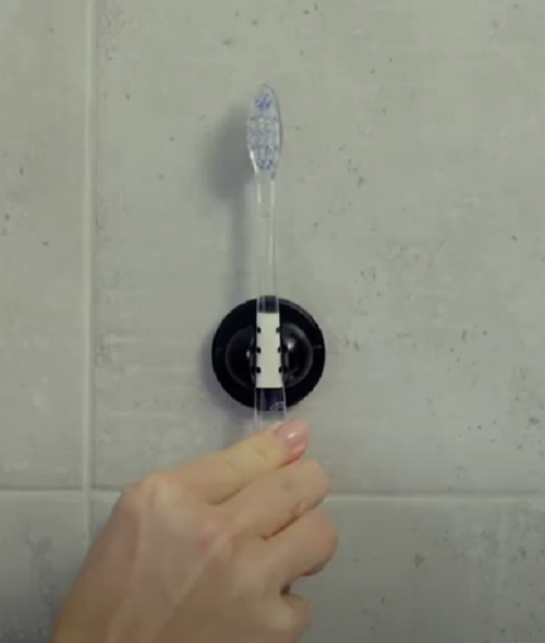 FOUR KlickFix w adhesive holders for office, tools, kitchen, bathroom, makeup!