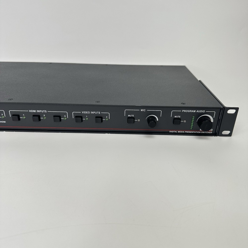 Extron MPS 409 Multi-Format Presentation Switcher – Used w/ Rack Ears